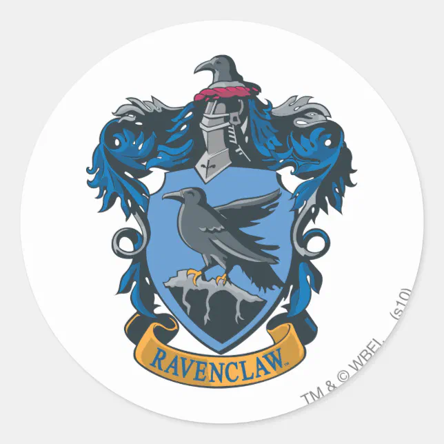 Adesivo Redondo Harry Potter, Ravenclaw Casaco de armas