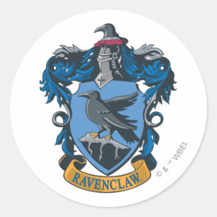 Adesivo Redondo Harry Potter  Ravenclaw Casaco de armas