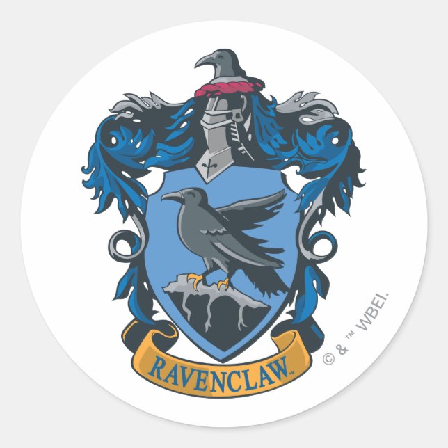 Adesivo Redondo Harry Potter| Ravenclaw Casaco de armas (Frente)
