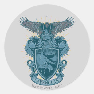Adesivo Redondo Harry Potter   Ravenclaw Crest