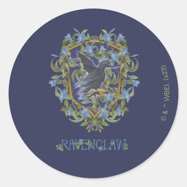 Adesivo Redondo HARRY POTTER™ | RAVENCLAW™ Crest (Frente)