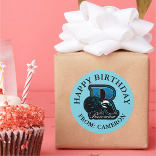 Adesivo Redondo HARRY POTTER™   RAVENCLAW™ Parabéns