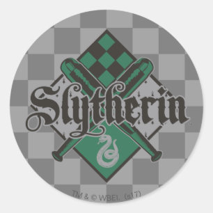 Adesivo Redondo Harry Potter   Slytherin QUIDDITCH™ Crest