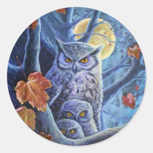 Adesivo Redondo Harvest Moon