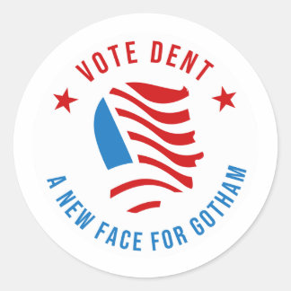 Adesivo Redondo Harvey Sticker