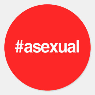 ADESIVO REDONDO HASHTAG ASSEXUAL