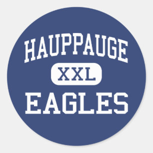 Adesivo Redondo Hauppauge - Eagles - High - Hauppauge Nova Iorque
