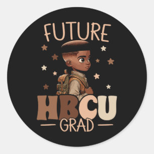 Adesivo Redondo Hbcu Futuro Histórico De Formando Do Hbcu Graduaçã