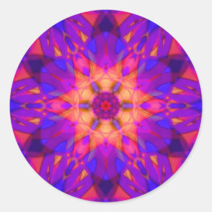 Adesivo Redondo Healing Energy Mandala