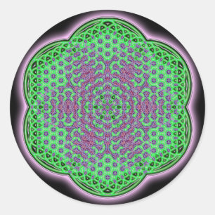 Adesivo Redondo Heart Chakra