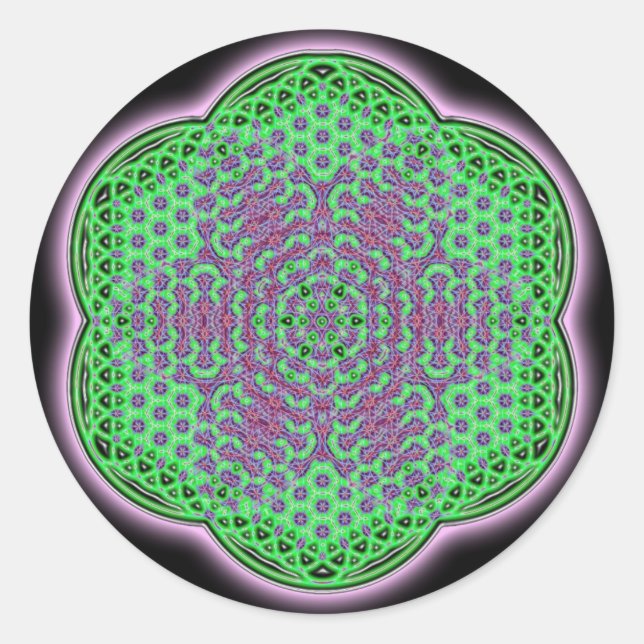 Adesivo Redondo Heart Chakra (Frente)