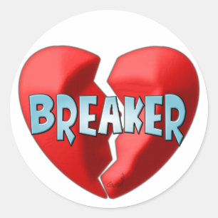 Adesivo Redondo Heartbreaker