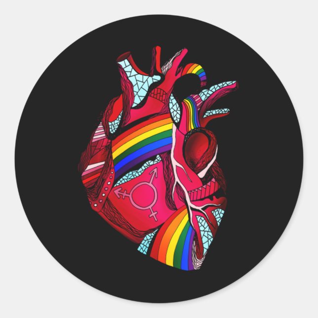 Adesivo Redondo Heat sem Deus 1 (Frente)