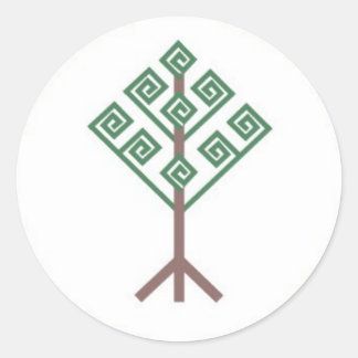 Adesivo Redondo Heathenry Sticker