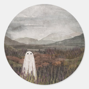 Adesivo Redondo Heather Ghost