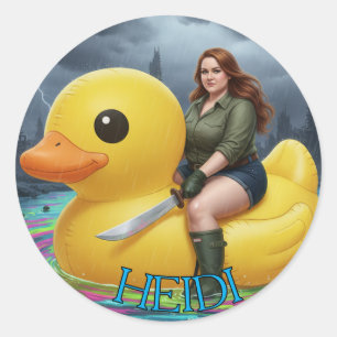 ADESIVO REDONDO HEIDI