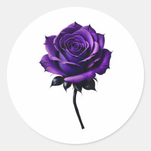 Adesivo Redondo Heimers Conscientes Rosa púrpura _1