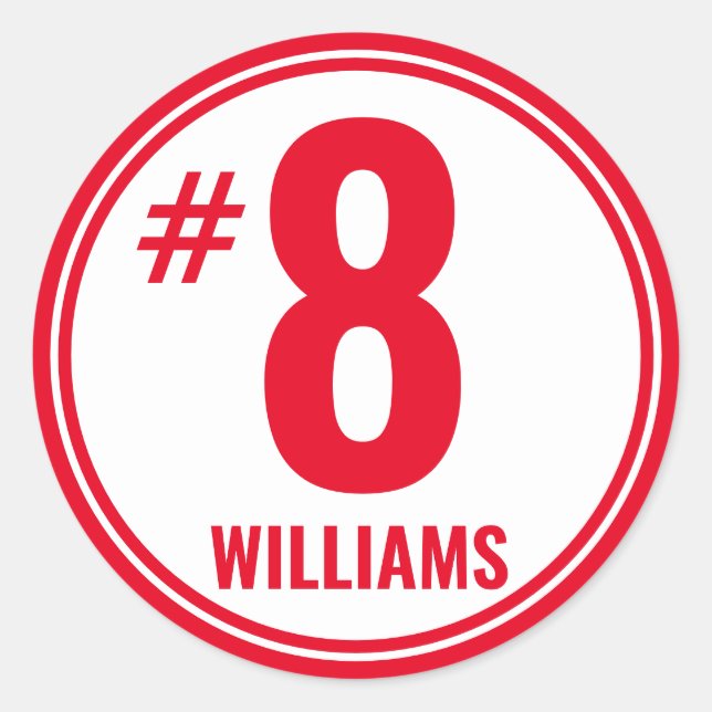 Adesivo Redondo Helmet Sticker Personalizado (Frente)