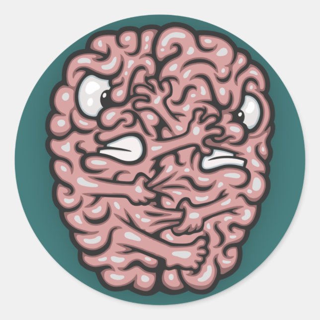 Adesivo Redondo Hemisférios (Frente)