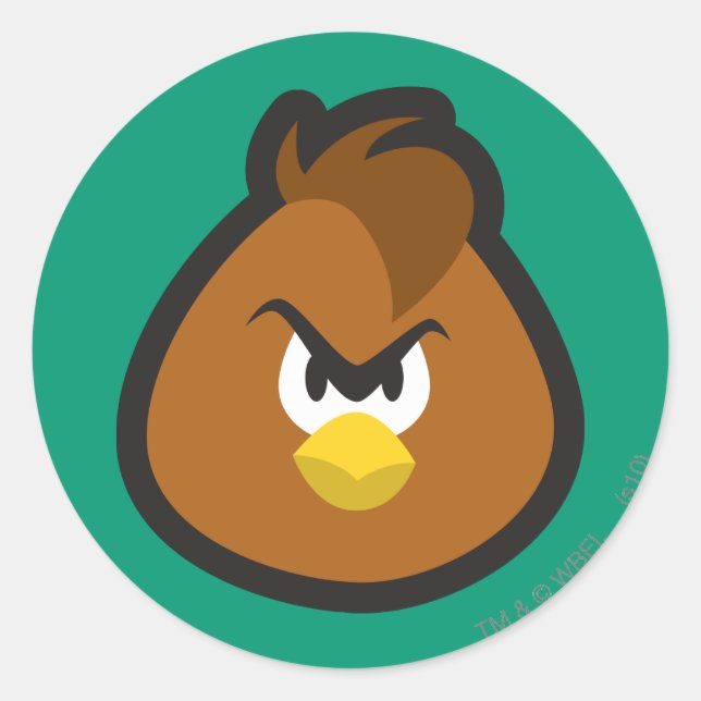 Adesivo Redondo Henery Hawk 3 (Frente)