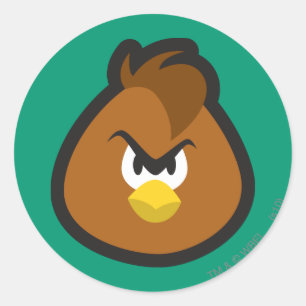 Adesivo Redondo Henery Hawk 3