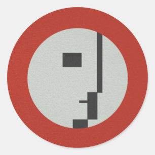 Adesivo Redondo Heróis de FLomm: D'EVOCATUR!