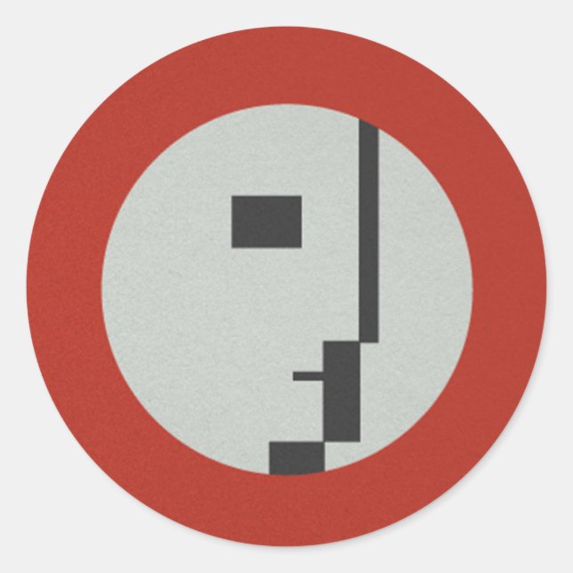 Adesivo Redondo Heróis FLomm: D’EVOCATUR! (Frente)