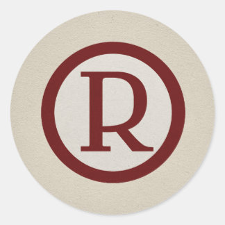 Adesivo Redondo Heróis FLomm: REG!