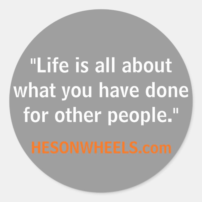 Adesivo Redondo HESONWHLS Cita PALHEIROS Sem Lembrar (Frente)