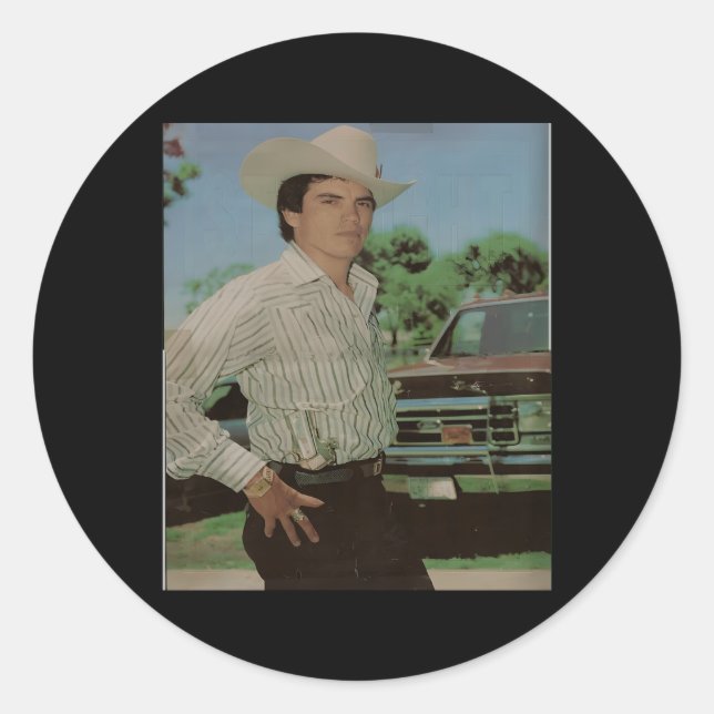 Adesivo Redondo Hetero Chalino Sanchez De Sinaloa (Frente)