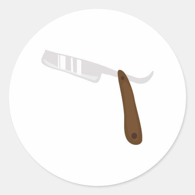 Adesivo Redondo Hetero Razor (Frente)
