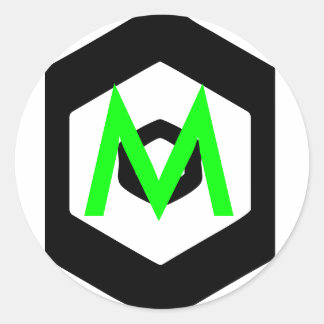 Adesivo Redondo Hexágono