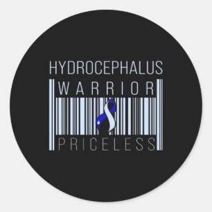 Adesivo Redondo Hidrocephalus Survivus Price Awarness Guerreiro