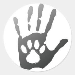 Adesivo Redondo High Paw