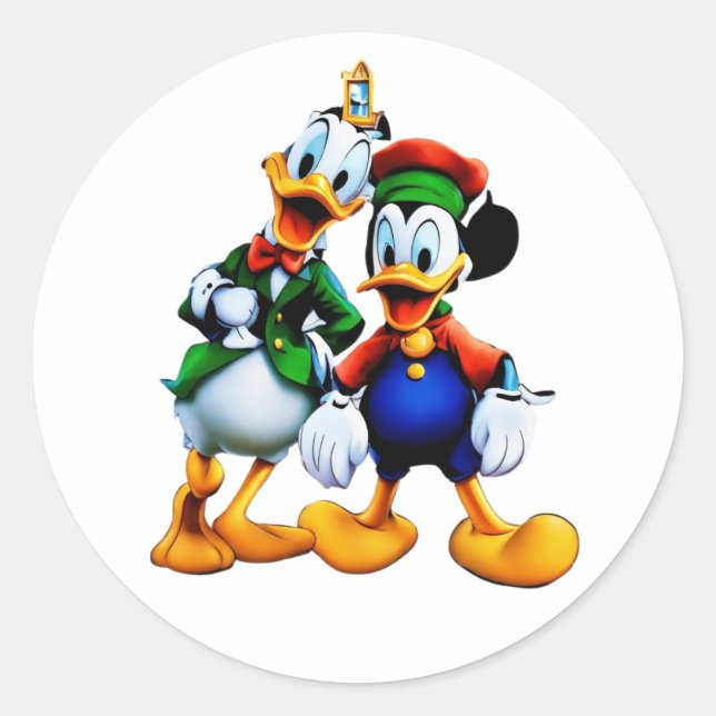 Adesivo Redondo High-Quality & Customizable (Frente)