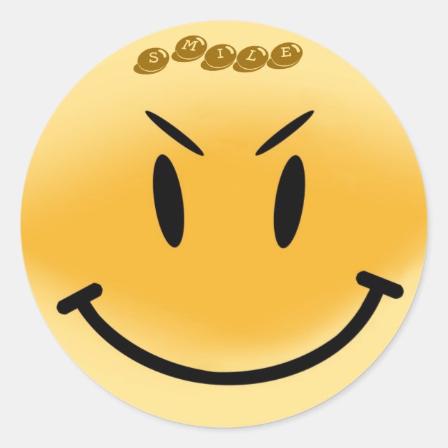 Adesivo Redondo Highres_smiley_str, SMILE (Frente)