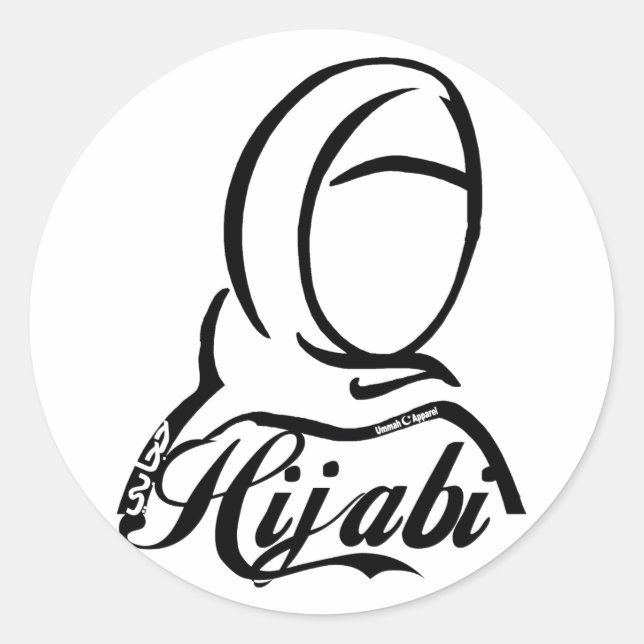 Adesivo Redondo Hijabi (Frente)