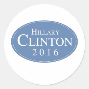 Adesivo Redondo HILLARY CLINTON 2016 OVALESQUE -.png