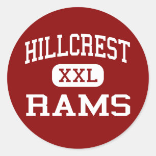 Adesivo Redondo Hillcrest - Rams - Alto - Simpsonville
