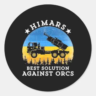 Adesivo Redondo Himars Melhor Solução Contra o Exército de Orcks U