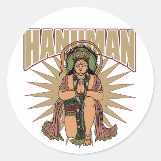 Adesivo Redondo Hindu Hanuman