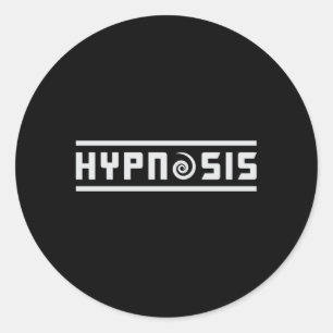 Adesivo Redondo Hipnose Melhor Hipnotista Hipnótico Presente Hipn