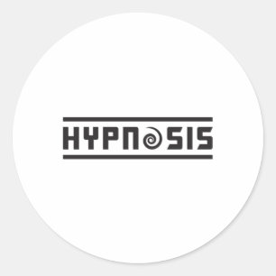 Adesivo Redondo Hipnose Melhor Hipnotizador Hipnotizador Presente 