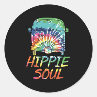 Adesivo Redondo Hippie Soul