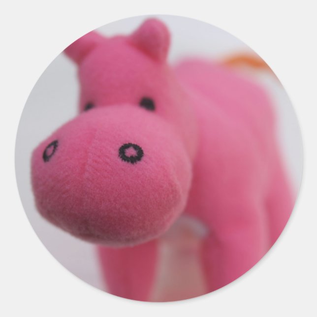 Adesivo Redondo Hippo (Frente)
