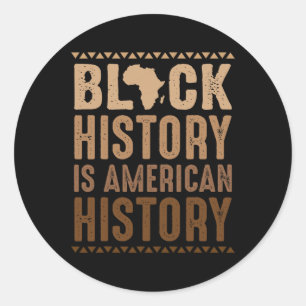Adesivo Redondo História Negra Camisa História Negra Mês Africano