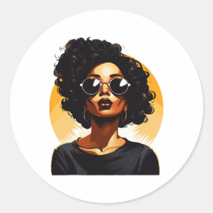 Adesivo Redondo História Negra T Camisas Para Mulheres Drogas Rain