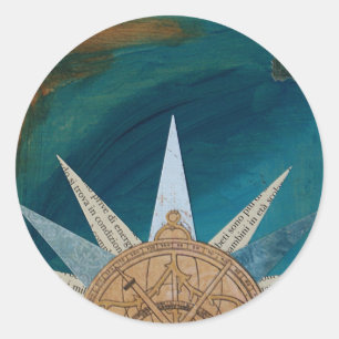 Adesivo Redondo Histórias pequenas 1