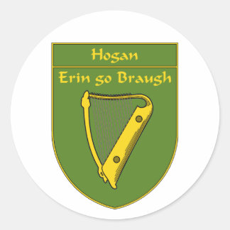Adesivo Redondo Hogan 1798 Flag Shield
