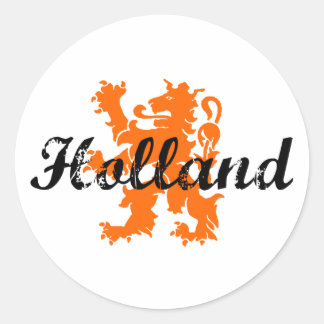 Adesivo Redondo Holanda